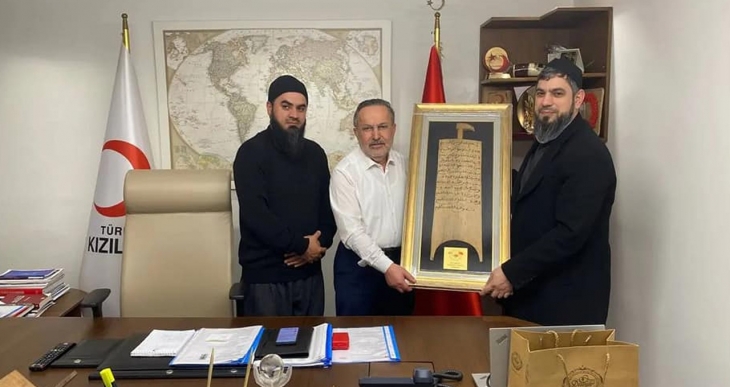 Huzur Derneği olarak Kızılay Başkan Yardımcısı ve aynı zama 15 Temmuz Derneği Başkanı sayın İsmail Hakkı Turunç'u mak