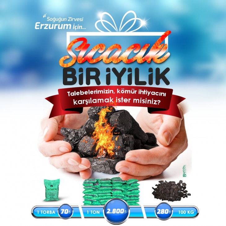 SOĞUĞUN ZİRVESİNDE SICAK BİR İYİLİK