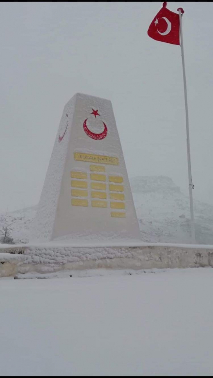 Ulukale Köyünde Yaptırılan Şehitler Anıtı Törenle Açıldı
