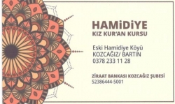 HAMİDİYE İLİM VE KÜLTÜR FAALİYETLERİNE YARDIM DERNEĞİ